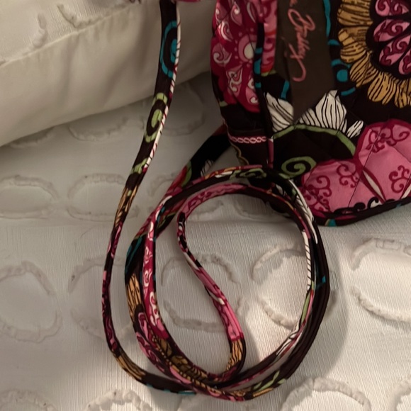 Vera Bradley Pink Mod Floral Multicolored“Maggie" Crossbody Bag - Picture 3 of 7